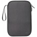 RIVACASE 5633 Organizador Viaje Cables Negro Gran
